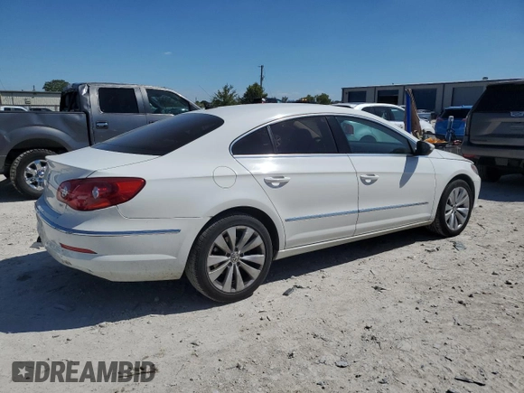 2010 Volkswagen CC Sport with VIN WVWNN7AN2AE552890, listed as a Copart auction lot 73327374 with 117,165 mi miles and Salvage Title. Bid and sale history available at carsss.com. Image 3.