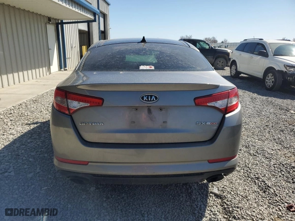2012 Kia Optima SX with VIN 5XXGR4A63CG066253, listed as a Copart auction lot 48519485 with 175,544 mi miles and Salvage Title. Bid and sale history available at carsss.com. Image 6.
