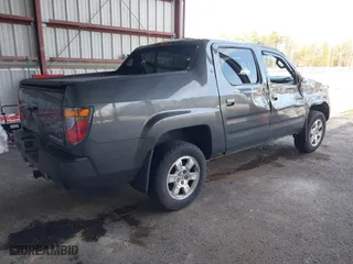 2008 Honda Ridgeline RTL with VIN 2HJYK16558H507470, listed as a IAAI auction lot 41795487 with 202,676 mi miles. Bid and sale history available at carsss.com. Image 4.