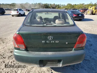 2002 Toyota ECHO with VIN JTDBT123320210012, listed as a Copart auction lot 52712305 with 271,157 mi miles and Non repairable. Bid and sale history available at DreamBid. Image 6.
