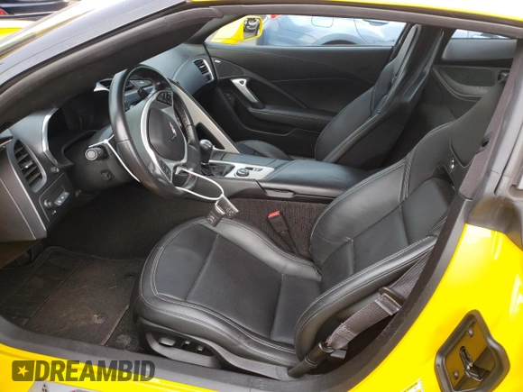 2015 Chevrolet Corvette Z51 2LT with VIN 1G1YJ2D70F5102583, listed as a Copart auction lot 72058602 with 13,818 mi miles. Bid and sale history available at carsss.com. Image 7.