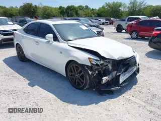 2016 Lexus IS 200t with VIN JTHBA1D21G5023967, listed as a IAAI auction lot 42051274 with 75,561 mi miles and . Bid and sale history available at DreamBid. Image 1.