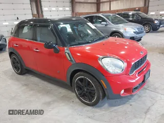 2011 MINI Countryman S with VIN WMWZC5C54BWL52725, listed as a IAAI auction lot 42086776 with 214,596 mi miles and . Bid and sale history available at DreamBid. Image 1.