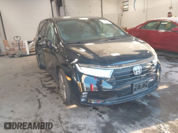 2022 Honda Odyssey EX with VIN 5FNRL6H50NB035132, listed as a IAAI auction lot 41367685 with 26,011 mi miles and . Bid and sale history available at DreamBid. Image 1.