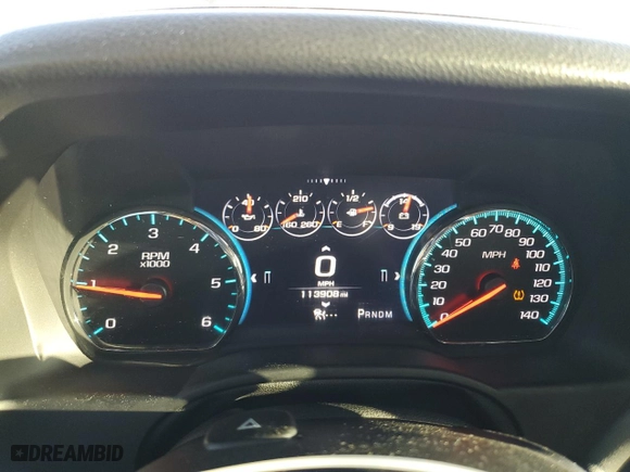 2016 Chevrolet Tahoe LTZ with VIN 1GNSKCKC7GR293386, listed as a Copart auction lot 48852055 with 113,908 mi miles and Clean Title. Bid and sale history available at carsss.com. Image 9.
