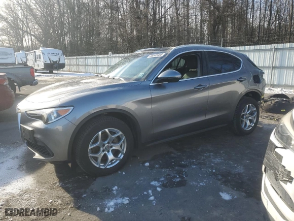 2020 Alfa Romeo Stelvio Sport with VIN ZASPAKANXL7C98870, listed as a Copart auction lot 88543385 with 61,698 mi miles and Salvage Title. Bid and sale history available at carsss.com. Image 1.