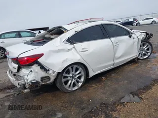 2015 Mazda 6 i Touring with VIN JM1GJ1V65F1176804, listed as a IAAI auction lot 41739500 with Not Provided miles. Bid and sale history available at carsss.com. Image 4.