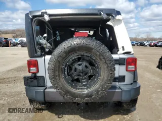 2016 Jeep Wrangler Unlimited Sport with VIN 1C4BJWDG1GL146772, listed as a Copart auction lot 49782385 with 87,286 mi miles and Salvage Title. Bid and sale history available at DreamBid. Image 6.