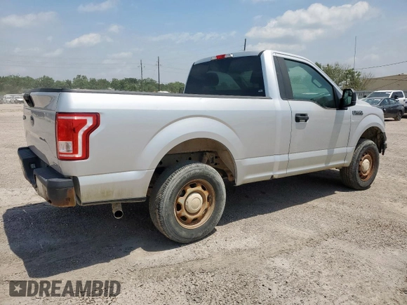 2015 Ford F-150 XL with VIN 1FTMF1C85FFA42421, listed as a Copart auction lot 54684565 with 11,429 mi miles and Clean title. Bid and sale history available at DreamBid. Image 3.