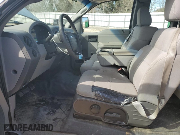 2005 Ford F-150 STX with VIN 1FTRX12W75NB68657, listed as a Copart auction lot 47725095 with 201,357 mi miles and Salvage title. Bid and sale history available at DreamBid. Image 7.