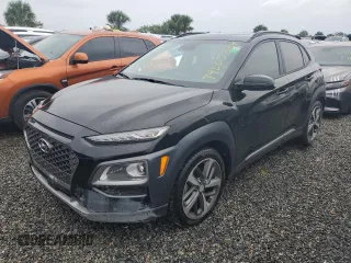 2020 Hyundai Kona Ultimate with VIN KM8K53A56LU427603, listed as a Copart auction lot 74005334 with 0 mi miles and Non Repairable. Bid and sale history available at carsss.com. Image 1.