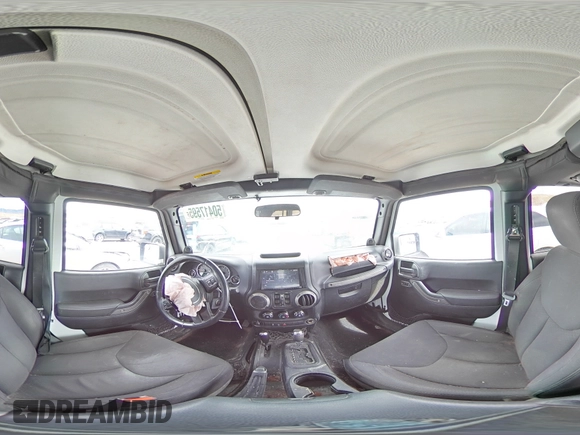 2011 Jeep Wrangler Unlimited Sport with VIN 1J4BA3H13BL637724, listed as a Copart auction lot 50417595 with 145,498 mi miles and Salvage Title. Bid and sale history available at carsss.com. Image 14.