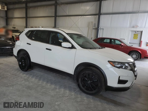 2017 Nissan Rogue S with VIN JN8AT2MV5HW010260, listed as a Copart auction lot 85423384 with Not Provided miles and Salvage Title. Bid and sale history available at carsss.com. Image 4.