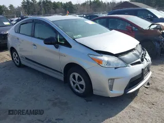 2012 Toyota Prius One with VIN JTDKN3DU5C5465132, listed as a IAAI auction lot 41919049 with 269,080 mi miles. Bid and sale history available at carsss.com. Image 1.