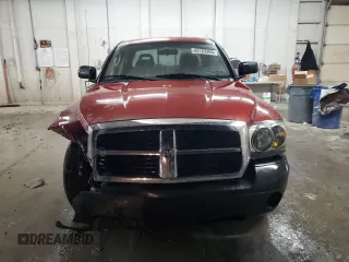 2006 Dodge Dakota ST with VIN 1D7HW28K36S627328, listed as a Copart auction lot 43163905 with 196,433 mi miles and Salvage Title. Bid and sale history available at DreamBid. Image 5.