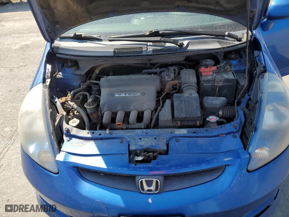 2008 Honda Fit Sport with VIN JHMGD38648S016102, listed as a Copart auction lot 53830755 with 243,479 mi miles and Clean Title. Bid and sale history available at carsss.com. Image 11.
