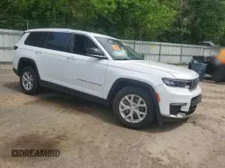 2023 Jeep Grand Cherokee Limited with VIN 1C4RJKBG5P8701249, listed as a Copart auction lot 53721775 with 42,389 mi miles and Salvage title. Bid and sale history available at DreamBid. Image 4.