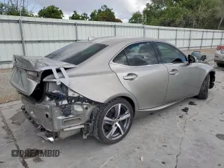2018 Lexus IS 300 with VIN JTHBA1D22J5072649, listed as a Copart auction lot 58249175 with 135,160 mi miles and Salvage title. Bid and sale history available at DreamBid. Image 3.