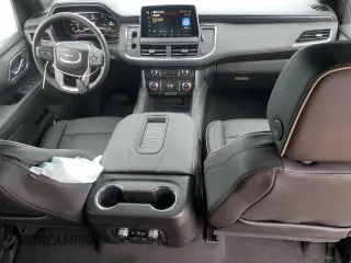 2023 GMC Yukon SLT with VIN 1GKS2BKDXPR508789, listed as a Copart auction lot 81133374 with 6,560 mi miles and Salvage Title. Bid and sale history available at carsss.com. Image 8.