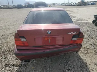 1997 BMW 3 Series 328iA with VIN WBACD4320VAV51050, listed as a Copart auction lot 75243594 with 197,817 mi miles and Salvage Title. Bid and sale history available at carsss.com. Image 6.