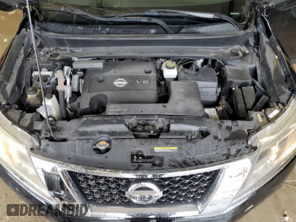 2015 Nissan Pathfinder SL with VIN 5N1AR2MM5FC714180, listed as a Copart auction lot 56580415 with 124,512 mi miles and Non repairable. Bid and sale history available at DreamBid. Image 12.