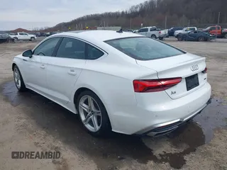2021 Audi A5 Sportback S line Premium Plus with VIN WAUFACF52MA032229, listed as a IAAI auction lot 41917983 with 89,229 mi miles and . Bid and sale history available at DreamBid. Image 3.