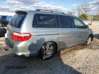 2007 Honda Odyssey EX-L with VIN 5FNRL38777B030285, listed as a Copart auction lot 52752985 with 293,414 mi miles and Salvage Title. Bid and sale history available at carsss.com. Image 3.