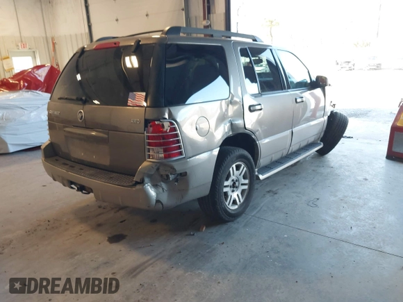 2005 Mercury Mountaineer z VIN 4M2ZU86E85ZJ14273, wystawiony jako IAAI lot #41296699 z przebiegiem 109 719 mil mil oraz . Historia ofert i sprzedaży dostępna na DreamBid. Obrazek 4.