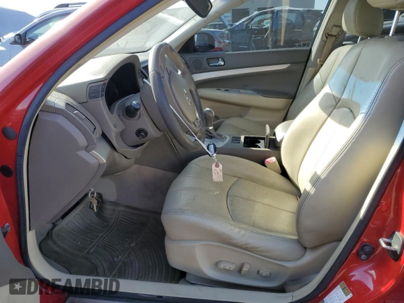 2007 Infiniti G35 G35x with VIN JNKBV61F37M818436, listed as a Copart auction lot 73786244 with 159,132 mi miles and Salvage Title. Bid and sale history available at DreamBid. Image 7.