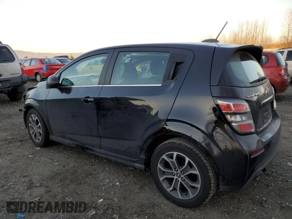 2017 Chevrolet Sonic LT with VIN 1G1JD6SB2H4161473, listed as a Copart auction lot 42827965 with 0 mi miles and Salvage Title. Bid and sale history available at carsss.com. Image 2.