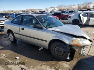 1997 Honda Civic DX with VIN 1HGEJ6127VL029010, listed as a Copart auction lot 79912244 with 268,453 mi miles and Salvage Title. Bid and sale history available at carsss.com. Image 4.