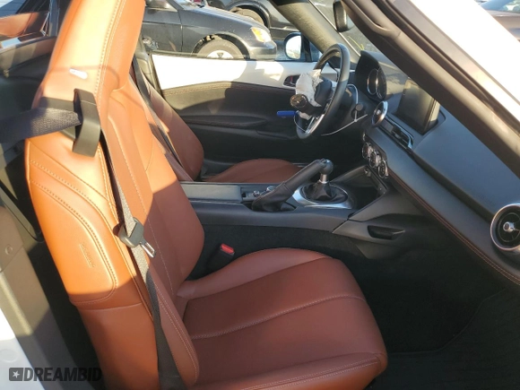2023 Mazda MX-5 Miata RF Grand Touring with VIN JM1NDAM78P0559149, listed as a Copart auction lot 41830395 with 10,714 mi miles and Salvage Title. Bid and sale history available at carsss.com. Image 10.
