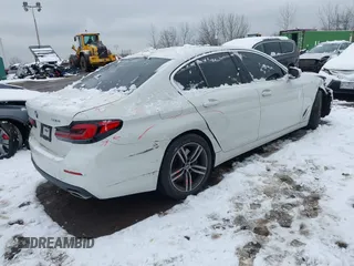 2021 BMW 5 Series 540i xDrive with VIN WBA73BJ06MWX35226, listed as a IAAI auction lot 41534763 with 30,816 mi miles and . Bid and sale history available at DreamBid. Image 4.