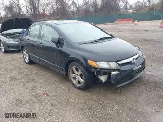 2007 Honda Civic Sdn EX with VIN 1HGFA16867L110670, listed as a IAAI auction lot 41875115 with 203,148 mi miles. Bid and sale history available at carsss.com. Image 1.