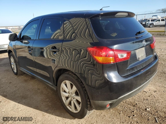 2015 Mitsubishi Outlander Sport ES with VIN 4A4AP3AUXFE019548, listed as a Copart auction lot 85519984 with 157,121 mi miles and Salvage Title. Bid and sale history available at carsss.com. Image 2.