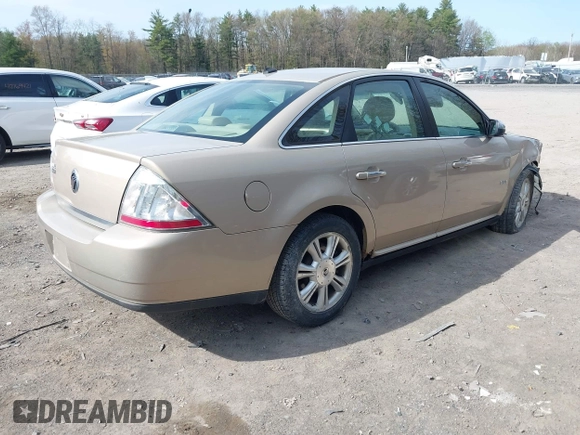 2008 Mercury Sable Premier z VIN 1MEHM42W18G604352, wystawiony jako IAAI lot #42172425 z przebiegiem 136 727 mil mil oraz . Historia ofert i sprzedaży dostępna na DreamBid. Obrazek 4.