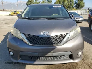 2012 Toyota Sienna SE with VIN 5TDXK3DC5CS226793, listed as a Copart auction lot 46848205 with 135,291 mi miles and Salvage title. Bid and sale history available at DreamBid. Image 5.