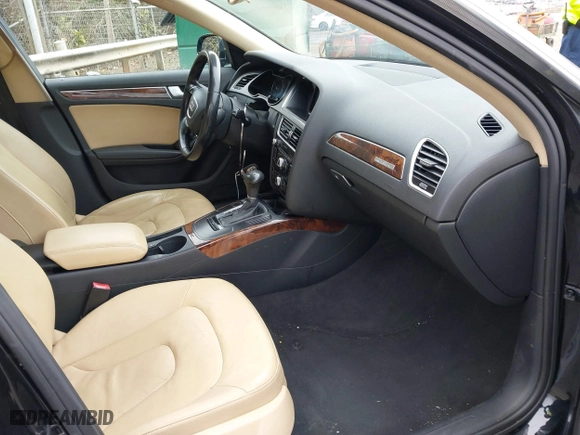 2013 Audi A4 Premium with VIN WAUBFAFL4DN017646, listed as a IAAI auction lot 41732371 with 152,330 mi miles. Bid and sale history available at carsss.com. Image 5.