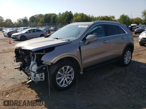 2023 Cadillac XT4 AWD Luxury with VIN 1GYFZBR40PF173861, listed as a Copart auction lot 71233194 with 16,356 mi miles and Salvage title. Bid and sale history available at DreamBid. Image 1.