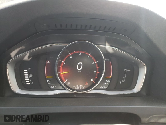 2017 Volvo S60 Dynamic with VIN YV140MTL8H2433865, listed as a Copart auction lot 54534305 with 143,416 mi miles and Salvage title. Bid and sale history available at DreamBid. Image 9.