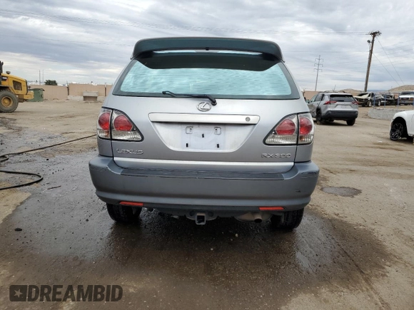 2002 Lexus RX 300 with VIN JTJHF10UX20276082, listed as a Copart auction lot 71266754 with 224,421 mi miles and Salvage Title. Bid and sale history available at carsss.com. Image 6.