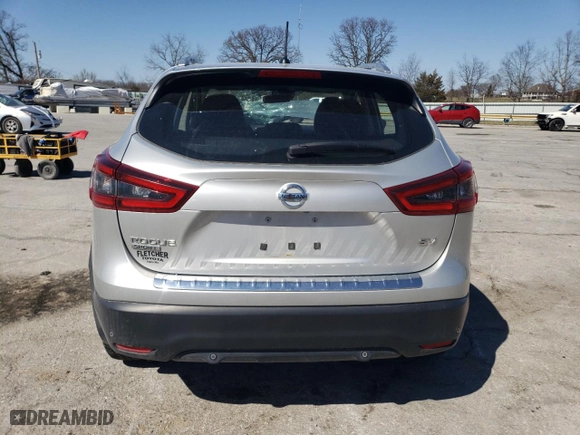2020 Nissan Rogue Sport SV with VIN JN1BJ1CV8LW548285, listed as a Copart auction lot 48685385 with 77,475 mi miles and Salvage Title. Bid and sale history available at carsss.com. Image 6.
