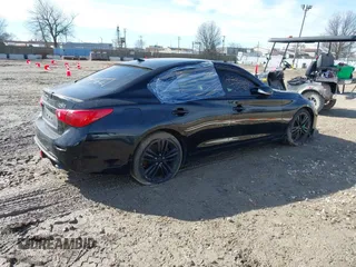 2015 Infiniti Q50 Premium z VIN JN1BV7AR3FM408819, wystawiony jako IAAI lot #41702328 z przebiegiem 162 220 mil mil oraz . Historia ofert i sprzedaży dostępna na DreamBid. Obrazek 4.