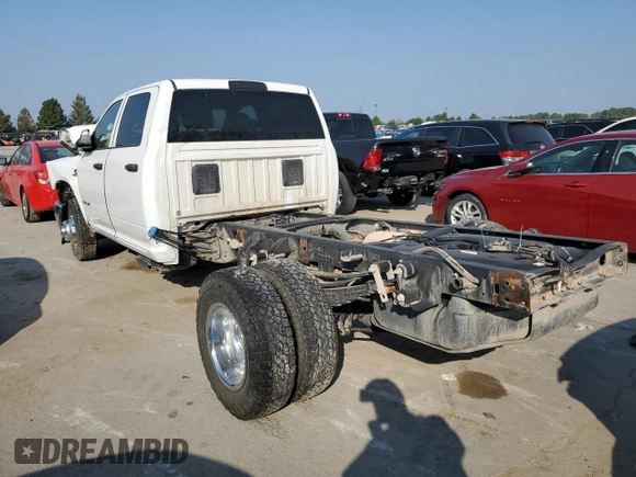 2022 Ram 3500 Tradesman z VIN 3C7WRTCL7NG142097, wystawiony jako Copart lot #68996294 z przebiegiem Nie podano mil oraz Szkoda całkowita • Salvage title. Historia ofert i sprzedaży dostępna na DreamBid. Obrazek 2.