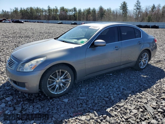 2007 Infiniti G35 Journey with VIN JNKBV61E77M726558, listed as a Copart auction lot 52206864 with 63,670 mi miles and Salvage Title. Bid and sale history available at DreamBid. Image 1.