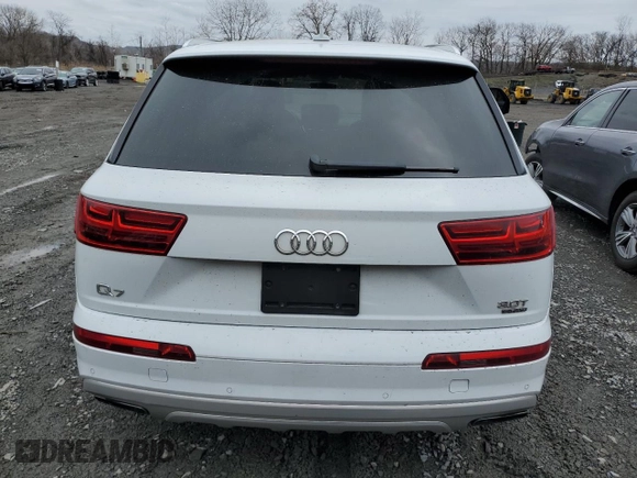 2017 Audi Q7 Prestige with VIN WA1VABF76HD012204, listed as a Copart auction lot 52627435 with 163,644 mi miles and Salvage Title. Bid and sale history available at carsss.com. Image 6.