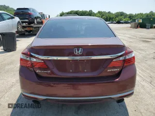 2016 Honda Accord Sport z VIN 1HGCR2F58GA044318, wystawiony jako Copart lot #60414545 z przebiegiem 187 363 mil mil oraz Czysty tytuł • Clean title. Historia ofert i sprzedaży dostępna na DreamBid. Obrazek 6.