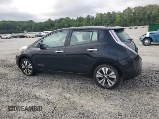 2013 Nissan LEAF SV with VIN 1N4AZ0CP1DC408729, listed as a Copart auction lot 57036265 with 72,881 mi miles and Salvage title. Bid and sale history available at DreamBid. Image 2.