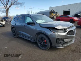 2023 Acura MDX Type S w/Advance Package with VIN 5J8YD8H88PL800104, listed as a Copart auction lot 50772144 with 0 mi miles. Bid and sale history available at carsss.com. Image 4.