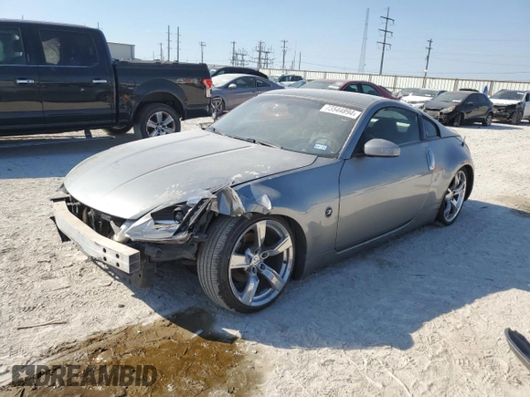 2005 Nissan 350Z Touring with VIN JN1AZ34E05M650807, listed as a Copart auction lot 73544894 with 149,085 mi miles and Salvage Title. Bid and sale history available at DreamBid. Image 1.